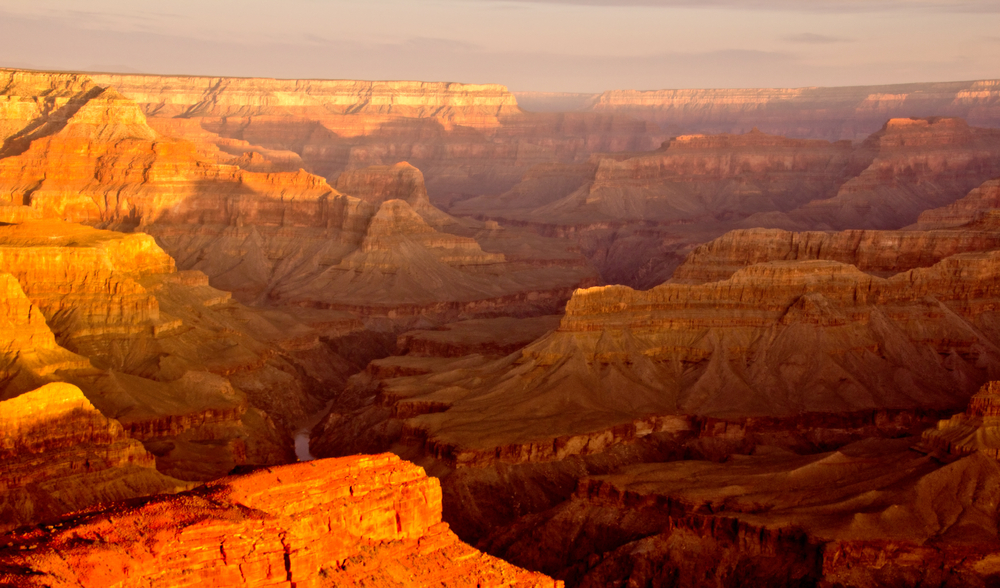 Beautiful landscape shot at the Grand Canyon in Colorado